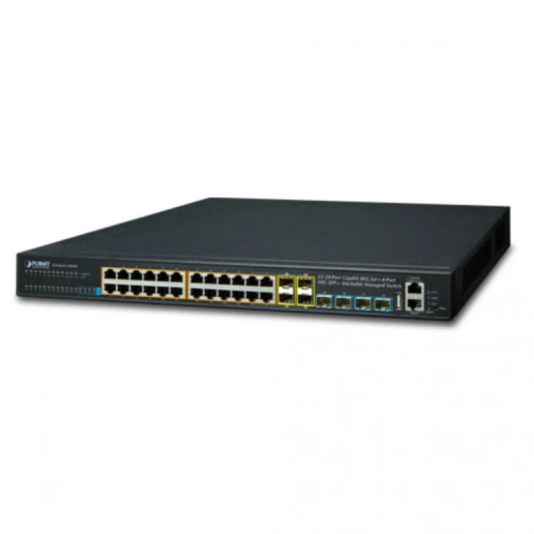 Przełącznik Zarządzalny L3 PLANET SGS-6310-24P4X 24x GE PoE+ 4x 10G SFP+