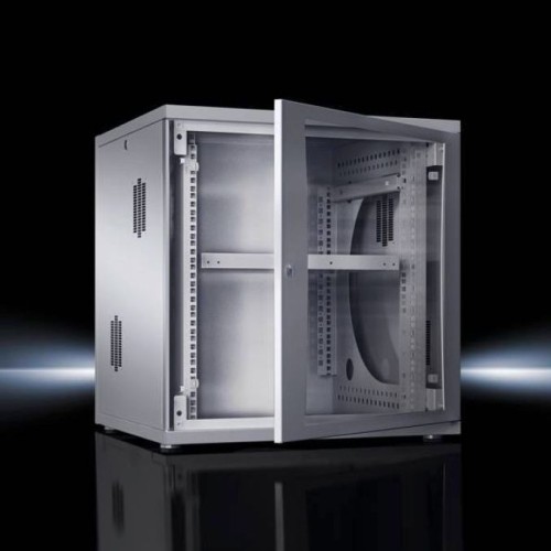 Wisząca Szafa Serwerowa Rack 19" Rittal FlatBox DK 12U 600x600mm Szara