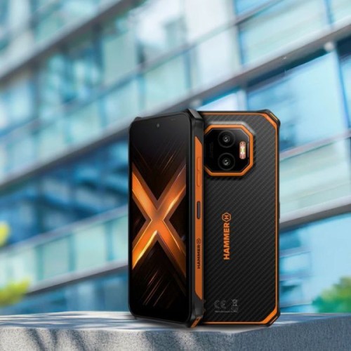 Smartfon Pancerny Hammer Energy X2 5G 6/128GB Czarny Wzmocniony IP69 eSIM