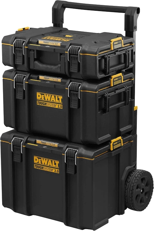 Zestaw Skrzyń Narzędziowych 3w1 DeWalt ToughSystem 2.0 (DWST83402-1) na Kółkach