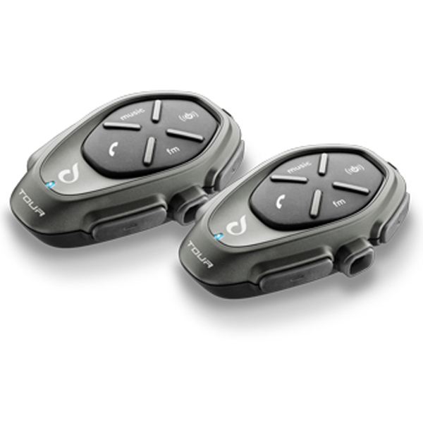 Zestaw Interkomów Motocyklowych Interphone Tour HD Twin Pack na 2 Kaski