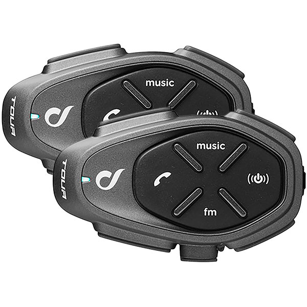 Zestaw Interkomów Motocyklowych Interphone Tour HD Twin Pack na 2 Kaski