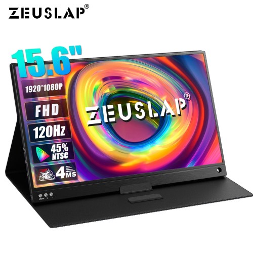 Monitor Przenośny ZEUSLAP P16A 16" 2.5K QHD IPS 2560x1600 USB-C HDMI 100% sRGB