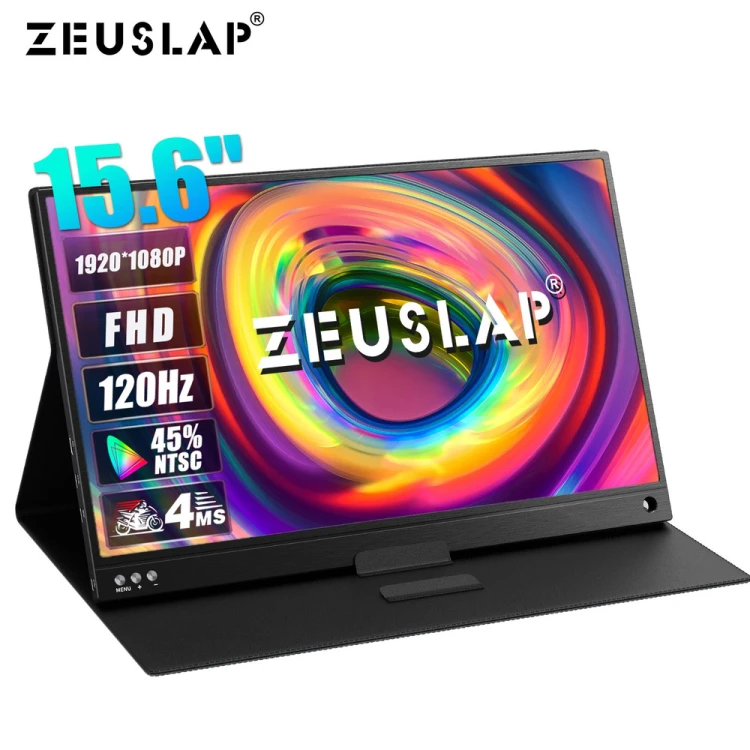 Monitor Przenośny ZEUSLAP P16A 16" 2.5K QHD IPS 2560x1600 USB-C HDMI 100% sRGB