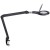 Lampa z Lupą Powiększającą LED MAUL Makro 8W ze Szklaną Soczewką i Podstawą Biała (8263590)