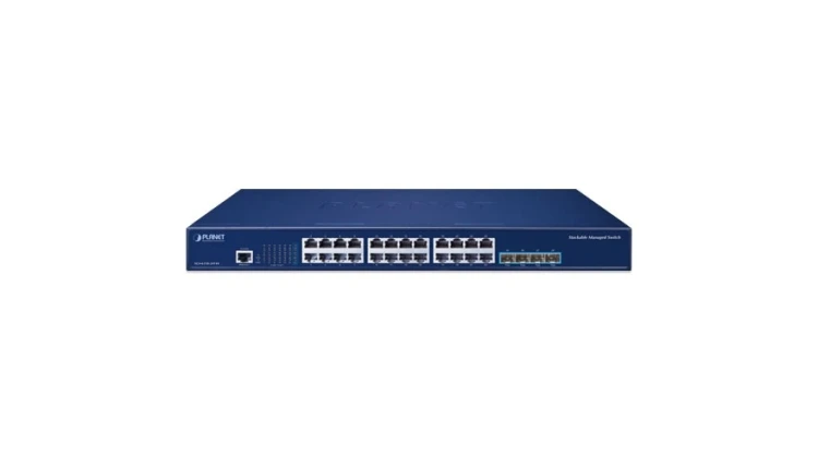 Przełącznik Zarządzalny L3 PLANET SGS-6310-24T4X 24x Gigabit RJ45 + 4x 10G SFP+