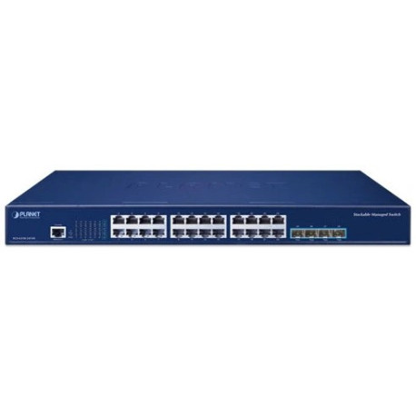 Przełącznik Zarządzalny L3 PLANET SGS-6310-24T4X 24x Gigabit RJ45 + 4x 10G SFP+