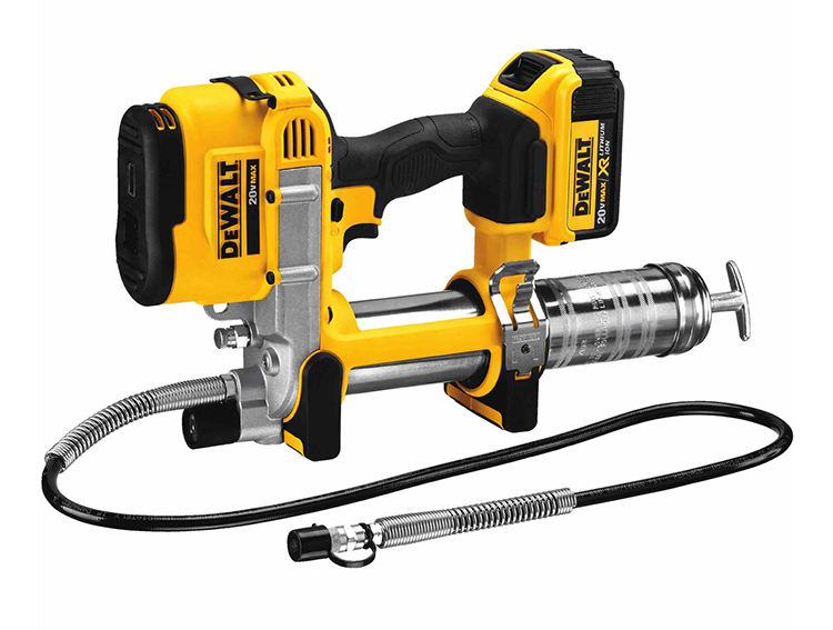 Smarownica Akumulatorowa 18V DeWalt DCGG571M1 Zestaw z Akumulatorem 4Ah i Kufrem