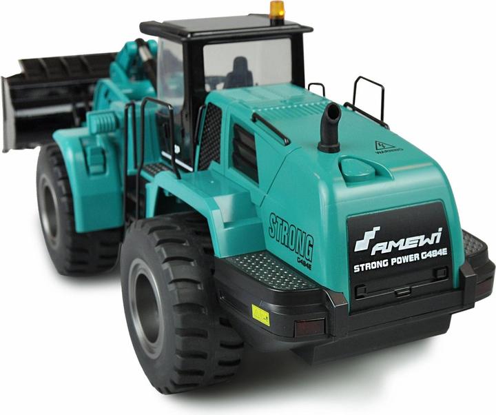 Zdalnie Sterowana Ładowarka Kołowa RC Amewi Radlader G485E 1:14 Metalowa 2.4GHz