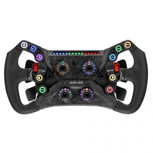 Kierownica Simracing SIMAGIC GT Steering Wheel 320mm Skóra Ścięty Dół (S217)