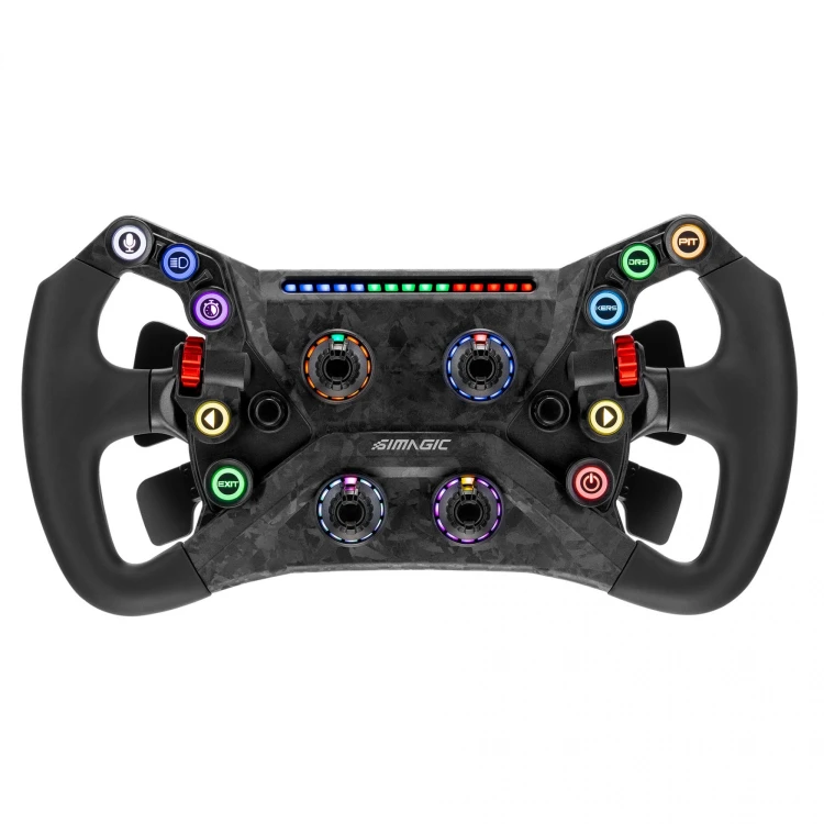 Kierownica Simracing SIMAGIC GT Steering Wheel 320mm Skóra Ścięty Dół (S217)
