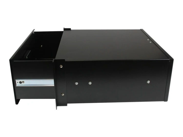 Szuflada do Szafy Rack 19" StarTech.com 4U Zamykana na Klucz Stalowa Czarna (RACKCOND4U)