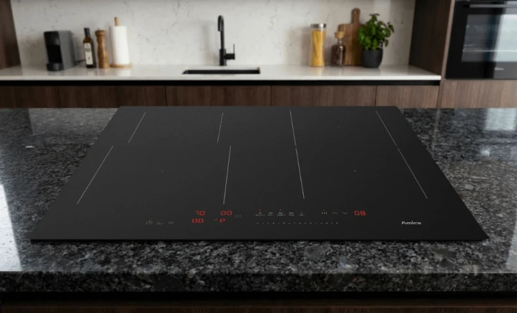 Płyta Indukcyjna Amica PIM6541PHTSUN 3.0 4 Pola PowerBooster Hob&Go Czarna