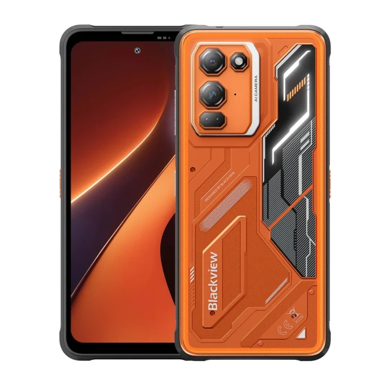 Smartfon Pancerny Blackview Fort 200 6/256GB Pomarańczowy Wzmocniony IP68 Bateria 6000mAh