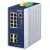 Przemysłowy Switch PoE+ PLANET ISW-804PT-M12 4x PoE+ 4x GE Szyna DIN IP40