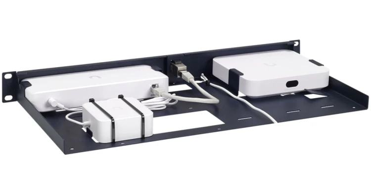 Uchwyt Montażowy Rack 19" 1U Rackmount.IT dla Ubiquiti UCG-Ultra i USW-Ultra (RM-UB-T7)