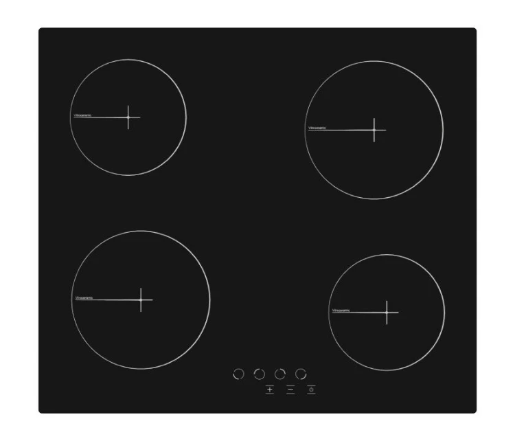 Płyta Ceramiczna Elektryczna Simfer H6.040.DECSP 60cm 4 Pola Sterowanie Dotykowe Czarna