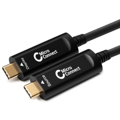 Aktywny Optyczny Kabel USB-C 20m MicroConnect Premium 4K@60Hz Tylko Wideo