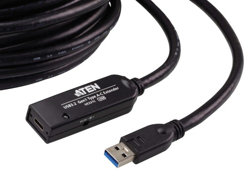 Przedłużacz Aktywny USB 3.2 Gen 1 Aten UE331C 10m USB-A do USB-C z Zasilaczem