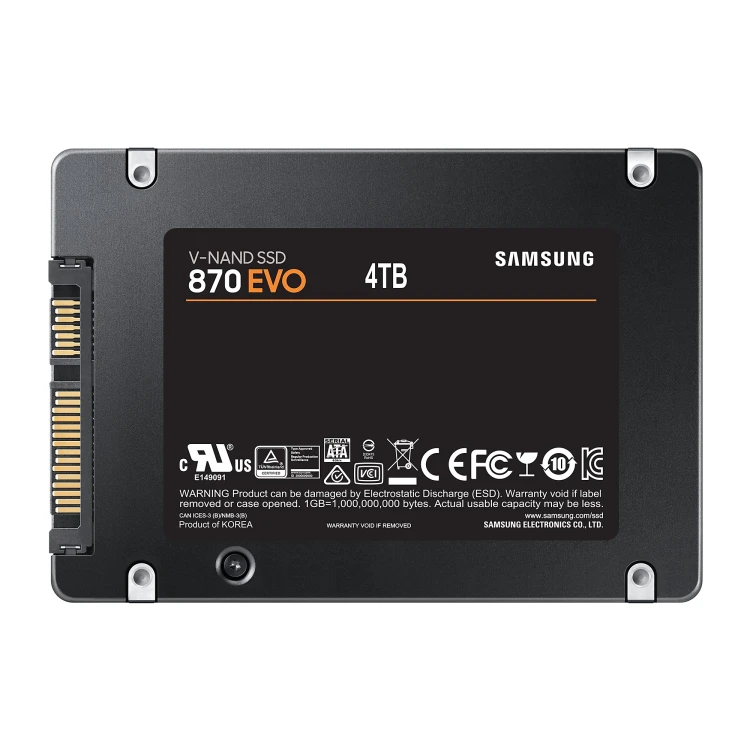 Dysk SSD Samsung 870 EVO 4TB 2,5" SATA III MZ-77E4T0B/EU