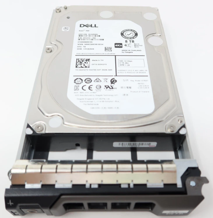 Dysk serwerowy Dell 8 TB SAS 12 Gb/s 3,5" 7200 obr. 512e ISE