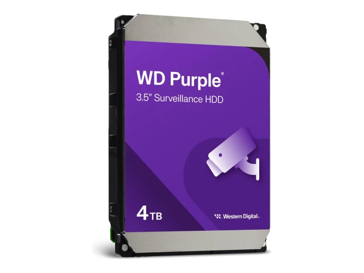 Dysk HDD WD Purple 4 TB 3,5" SATA III 256 MB do monitoringu WD43PURZ