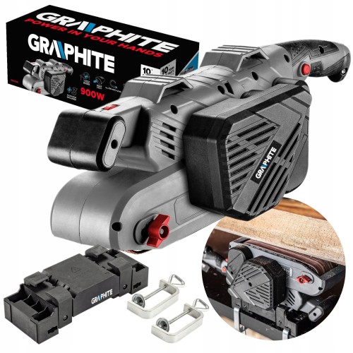 Szlifierka taśmowa Graphite 59G395 900 W 75 × 533 mm