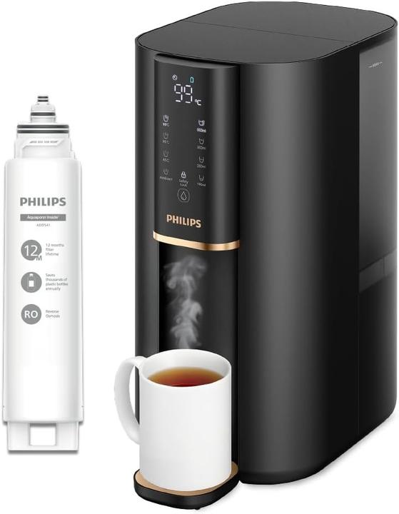 Stacja wody Philips ADD6901HBK RO z odwróconą osmozą i podgrzewaniem, czarna