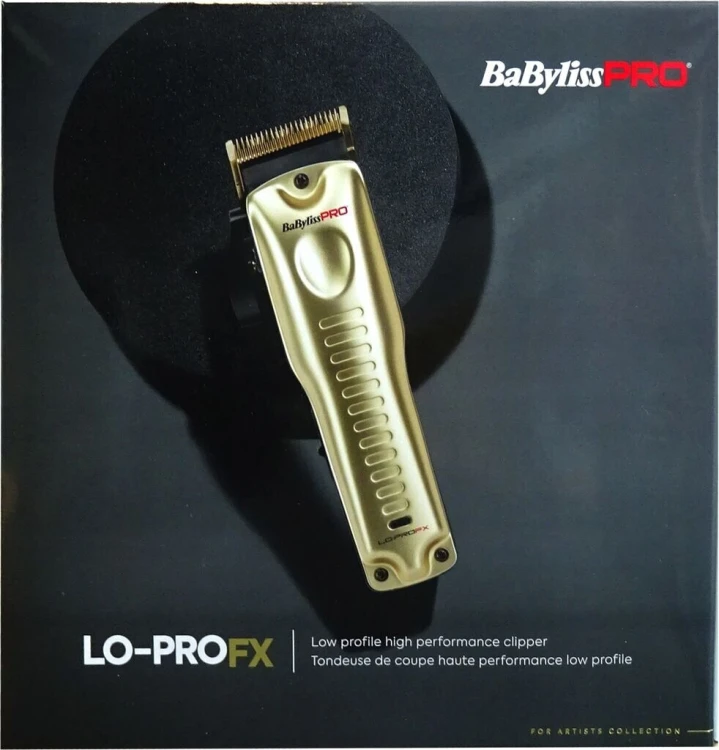 Maszynka do włosów BaByliss PRO LO-PROFX FX825GE Gold bezprzewodowa