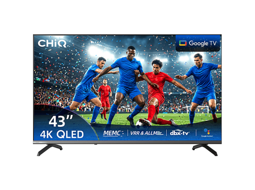 Telewizor CHiQ U43QST 43" 4K QLED Google TV bezramkowy