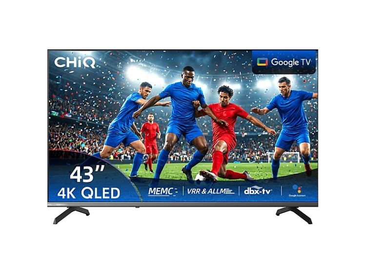 Telewizor CHiQ U43QST 43" 4K QLED Google TV bezramkowy
