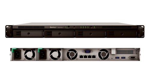 Serwer NAS Synology RackStation RS1619xs+ 4-zatokowy 1U Xeon D 8 GB ECC