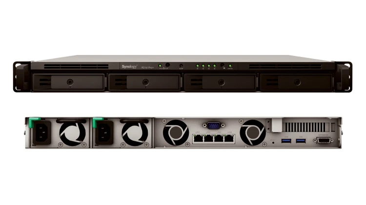 Serwer NAS Synology RackStation RS1619xs+ 4-zatokowy 1U Xeon D 8 GB ECC