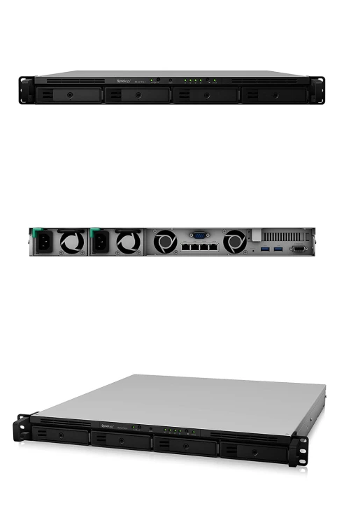 Serwer NAS Synology RackStation RS1619xs+ 4-zatokowy 1U Xeon D 8 GB ECC