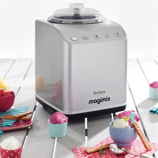 Maszyna do lodów Magimix Gelato Expert 11680 z kompresorem 2 × 2 l