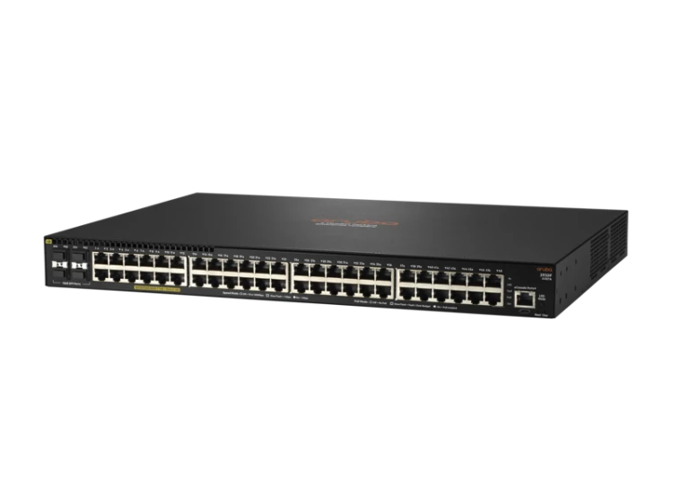 Switch HPE Aruba 2930F 48G PoE+ 4SFP+ 370 W JL256A