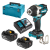 Klucz udarowy Makita DTW701RTJ 18V 1/2" 700 Nm 2× 5,0 Ah, ładowarka, MAKPAC