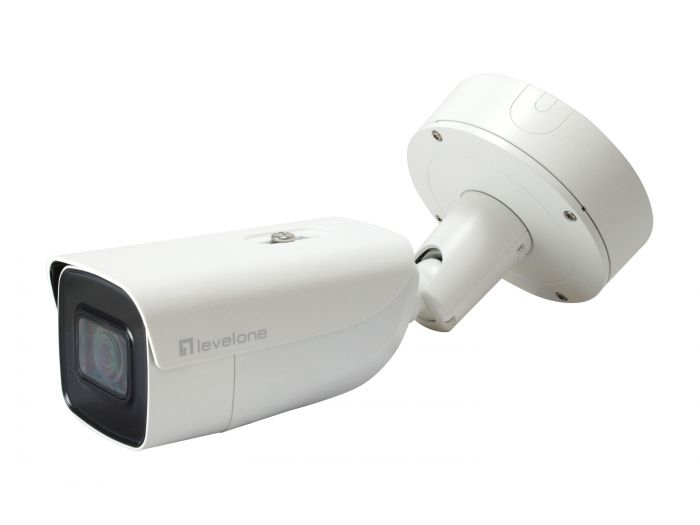 Kamera IP LevelOne FCS-5095 8 MP 4K tubowa zoom 4,3× IR 60 m PoE IP67