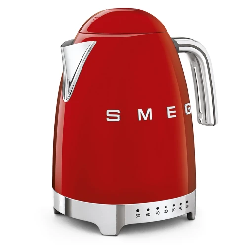 Czajnik elektryczny Smeg KLF04RDEU 50's Style 1,7 l 2400 W z regulacją temperatury czerwony