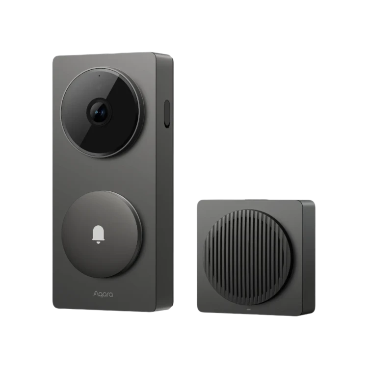 Wideodzwonek Aqara Doorbell Camera Hub G410 Select 2K z gongiem-hubem czarny
