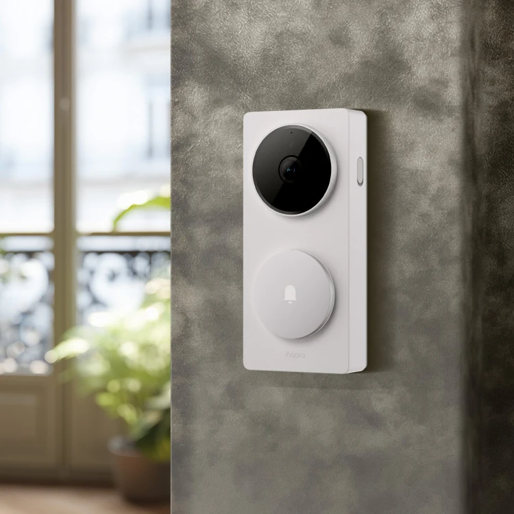 Wideodzwonek Aqara Doorbell Camera Hub G410 Select 2K z gongiem-hubem biały