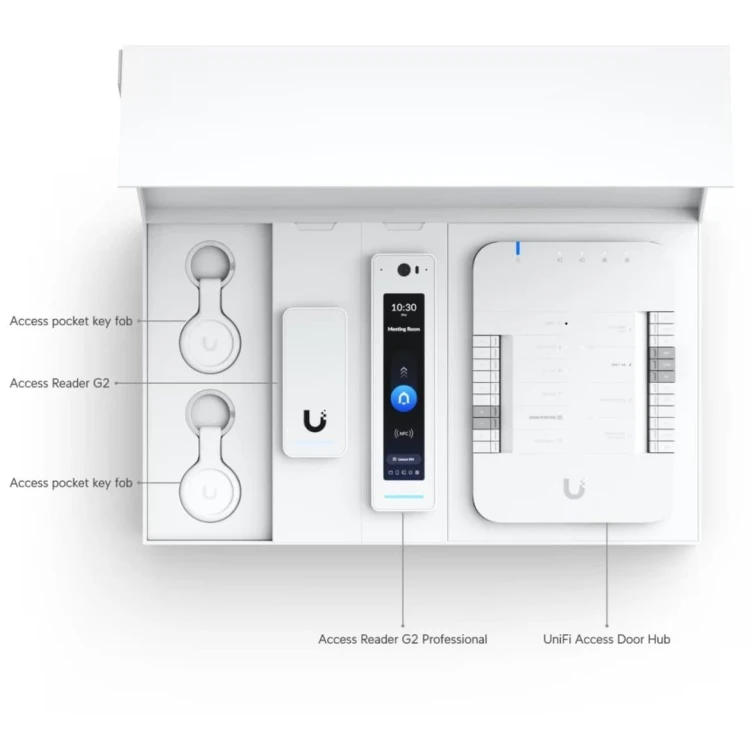 Czytnik kontroli dostępu Ubiquiti UniFi Access Reader G2 UA-G2 NFC PoE