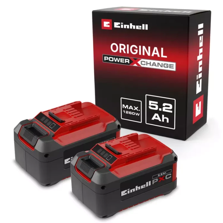 Akumulatory Einhell Power X-Change 2× 18V 5,2 Ah PXC Twinpack 4511526