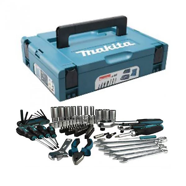 Zestaw narzędzi ręcznych Makita E-11542 87 el. w walizce MAKPAC
