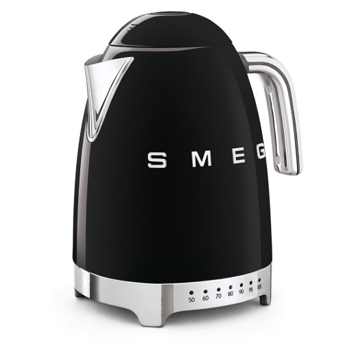 Czajnik elektryczny Smeg KLF04BLEU 50's Style 1,7 l 2400 W z regulacją temperatury czarny
