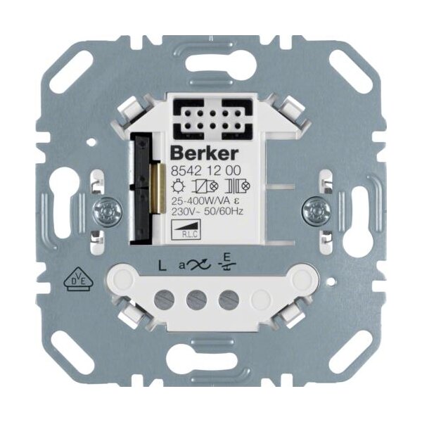 Ściemniacz przyciskowy Berker 85421200 uniwersalny Komfort 1-krotny LED 3–250 W