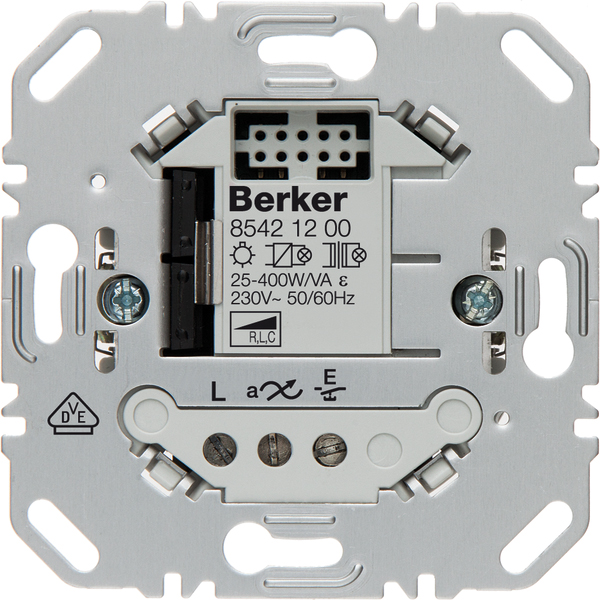 Ściemniacz przyciskowy Berker 85421200 uniwersalny Komfort 1-krotny LED 3–250 W