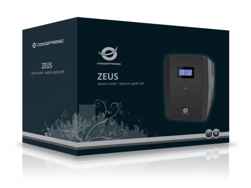 Zasilacz UPS Conceptronic ZEUS04E 2200 VA / 1320 W line-interactive 6× IEC