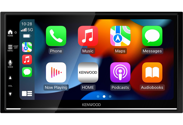 Radio samochodowe Kenwood DMX7722DABS 2DIN 6,8" DAB+ CarPlay Android Auto bezprzewodowe