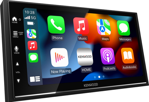 Radio samochodowe Kenwood DMX7722DABS 2DIN 6,8" DAB+ CarPlay Android Auto bezprzewodowe